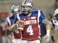 Alouettes quarterback Tanner Marsh said there's no pressure on him this week and he doesn't believe he has anything to prove.