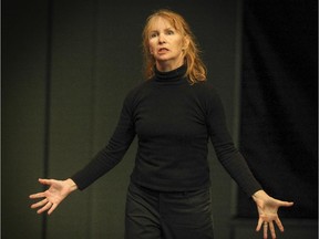 Louise Bédard will dance a piece by Catherine Gaudet in Pluton.