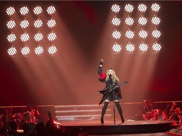 Madonna performs at the Bell Centre in Montreal on Wednesday September 9, 2015. Madonna is launching her worldwide Rebel Heart Tour with two shows at the Bell Centre.