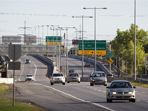 Highway 20 at Île-Perrot.