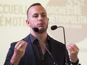 “My commitment has never wavered to the first orchestra that was prepared to place its trust in a young conductor 15 years ago,” Yannick Nézet-Séguin said Wednesday, Sept. 16, 2015, at a press conference in which he was reconfirmed as artistic director and principal conductor of the Orchestre Métropolitain until 2020-21.