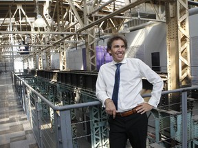 Christian Yaccarini, president of Société de Développement Angus is photographed inside  the Angus Technopole on Wednesday September 16, 2015.