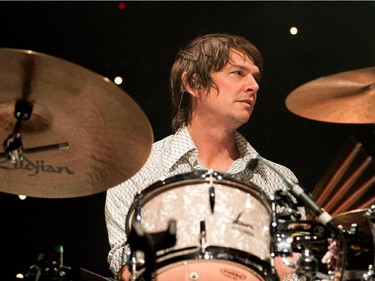 Glenn Kotche of Wilco performs at the Metropolis in Montreal on Monday September 21, 2015.