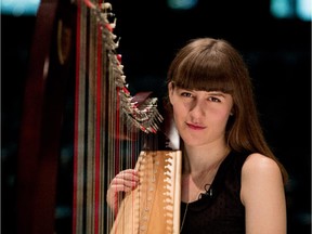 “It was kind of like a coup de foudre,” Emilie Kahn says of the harp. “Like – ‘Okay this is my instrument.’ It’s like when you play one string, the whole instrument resonates."