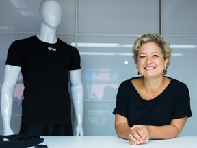 Concordia University's  Joanna Berzowska, who is also a consultant for OMsignal: “I thought, 'Why can’t these things be more fashionable, so we don’t all have to look like Star Trek characters?'''