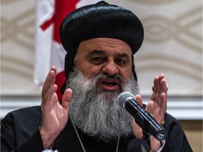 “What has happened in the last few years, specifically in Syria but also in Iraq, has put our faith to the test and has put our existence at stake,” the leader of the Syriac Orthodox Church, Mor Ignatius Aphrem II, said in Laval on Friday, Sept. 4, 2015.