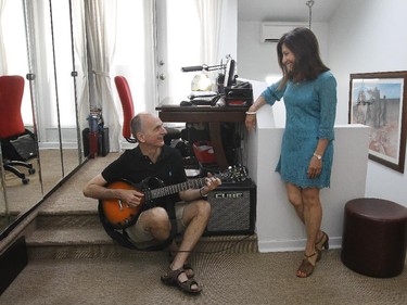 Richard Andrews and Marie Cordeau.