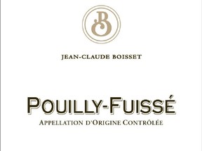 Pouilly-Fuissé 2014, Jean-Claude Boisset, France white, $24.95.
