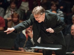 Robert Levin, pictured leading Les Violons du Roy in Quebec City on Thursday, acted as his own conductor.