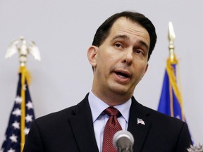 Wisconsin governor and failed presidential candidate Scott Walker.