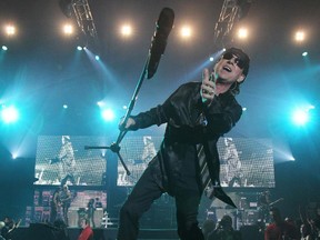 Klaus Meine and the other Scorpions are celebrating their 50th anniversary. They're at the Bell Centre on Saturday, Sept. 19.