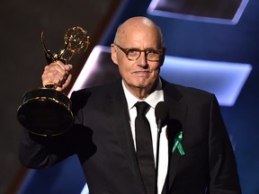 Jeffrey Tambor accepts Outstanding Lead Actor in a Comedy Series for 'Transparent during the 67th Annual Primetime Emmy Awards at Microsoft Theater on Sept. 20, 2015 in Los Angeles, Calif.