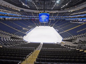 The Centre Videotron is inaugurated, Tuesday, September 8, 2015 in Quebec City. Quebec City is seeking the comeback of the NHL with the inauguration of the new NHL size arena.
