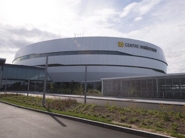 The Centre Vidéotron in Quebec City.