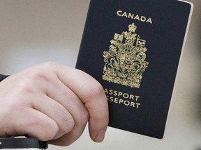 Why is it that Canadians are restricted with passport photos while newcomers to the country can cover their faces for important events?