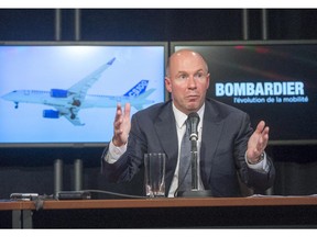 Alain Bellemare, president and Chief Executive Officer Bombardier Inc.