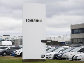 A Bombardier plant in in Montreal.