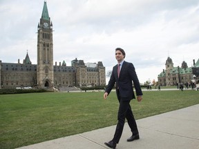 Justin Trudeau in Ottawa.