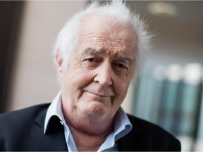 File photo from Nov.28, 2014 shows Swedish author Henning Mankell in Duesseldorf, Germany. Mankell died early Monday, his publisher said. He was 67.