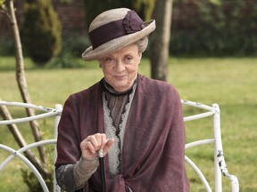 Maggie Smith says her character "must have been about 110" by the time shooting wrapped on Downton Abbey.