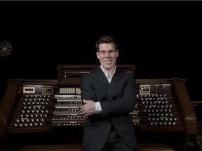Frédéric Champion is one of the Canadian International Organ Competition winners to play at Notre-Dame Basilica on Friday, Oct. 16.