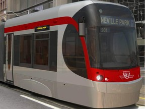 Bombardier Transportation has signed a deal worth nearly $400 million for a Light Rail Transit line in Edmonton. Pictured: Bombardier streetcar for Toronto Transit Commission.