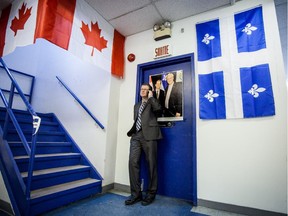 Conservative candidate Robert Libman talks over the phone at his campaign office in Montreal in 2015, in Montreal. He had hoped to break the Liberals' 75-year winning streak in the Mount Royal riding.