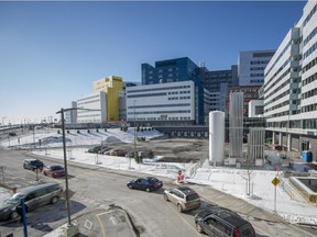 File photo: MUHC express parking lots are above ground and only feet away from the main hospital entrances.