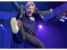 Iron Maiden singer Bruce Dickinson will be piloting the band's jumbo jet on a world tour that brings them to the Bell Centre on April 1, 2016.