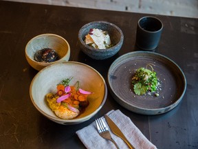 Every dish at Le Mousso is assembled in a beautiful handmade plate or bowl.