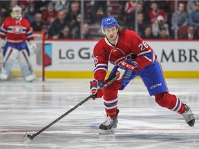 "There are going to be a lot of familiar faces but once the puck drops, it's game on and I'm not going to be friendly out there," Canadiens defenceman Jeff Petry  says of facing his former team. (John Mahoney / MONTREAL GAZETTE)