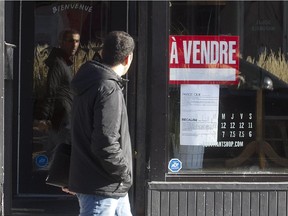 On Friday, Oct. 23, dozens of Rachel St. businesses put fake "For Sale" signs in their store windows to protest the lack of parking in the Plateau and other issues they say have taxed their patience and pocketbooks for far too long.