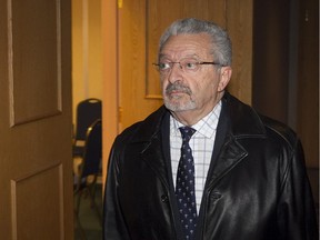 Dr. Kamal Maraghi leaves a hearing at downtown hotel on Tuesday October 27, 2015.   (Pierre Obendrauf / MONTREAL GAZETTE)