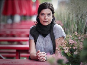 "I sort of noticed half way through the season, my skin got very thin and I was taking everything way too personally," Torri Higginson said of the strain it put on her to play the role of Natalie, a woman dying of cancer, in the CBC drama This Life.