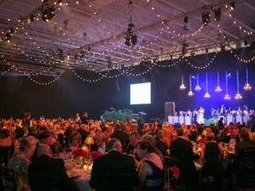 NOW THAT'S A ROOM: The theme was Hollywood glam, and  was it ever at The One and Only Inaugural Ball for the Shriners Hospital for Children.
