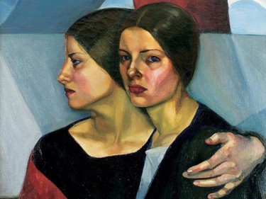The Immigrants, oil on canvas by Prudence Heward (1896-1947).