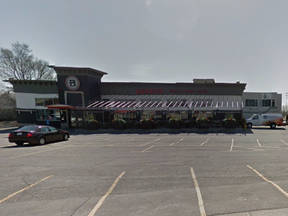 A Barbies resto location in Laval. Thieves stole an ATM from the restaurant Oct. 26, 2015.