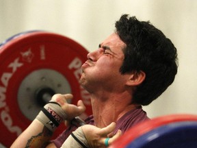 Tyler Fleming competes in the CrossFit V02 Max challenge in Grande Prairie, Alta., on Oct. 2, 2015. Most people are hard-wired to avoid discomfort during exercise, but others subscribe to the “no pain, no gain” philosophy.