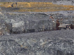 Canadian-Malartic gold mine in Malartic north of Val d"Or Wednesday, October 28, 2015.