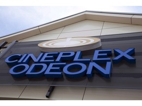 Cineplex had record third-quarter profits and revenue