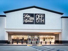 An exterior view of a OFF 5TH store.