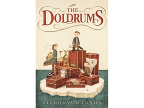 Cover illustration by Nicholas Gannon for his debut novel, The Doldrums.