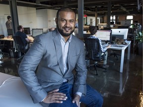 Dax Dasilva, CEO of Lightspeed, is seen in his office Tuesday, September 15, 2015 in Montreal.