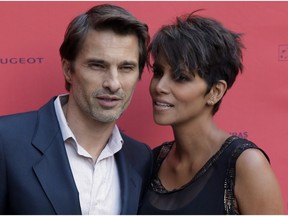 Halle Berry and Olivier Martinez in 2013: news that they are divorcing sparked comments from her first husband.