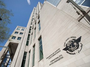 The International Civil Aviation Organization (ICAO) headquarters are pictured in Montreal, May 3, 2013.