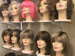 Wig wall