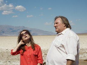 Isabelle Huppert and Gérard Depardieu — sharing a screen for the first time since 1980 — play an estranged couple of French movie stars brought together by the last request of their recently deceased son in Valley of Love. This is the second consecutive film in which Guillaume Nicloux has used his actors’ identities to inform the action.