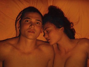 Karl Glusman and Aomi Muyock star in Gaspar Noé's Love.
