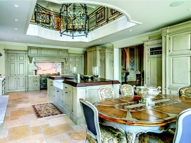 The kitchen, one of several.
(Photo courtesy of Royal LePage.)