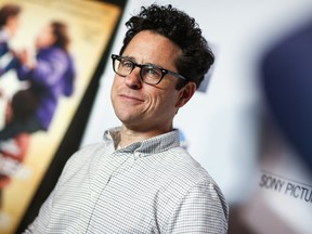 Director J.J. Abrams  is promoting his next big film, Star Wars: The Force Awakens.